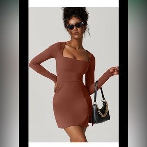 Carob Brown Dress Size Medium